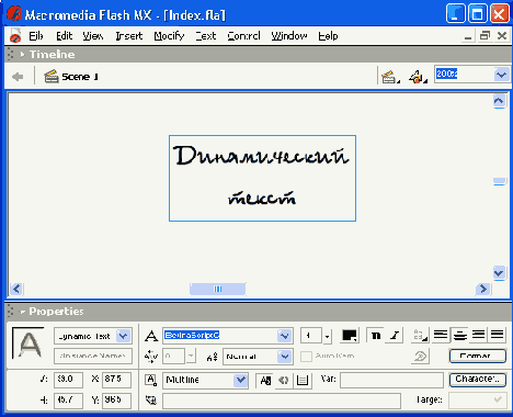    Flash MX
